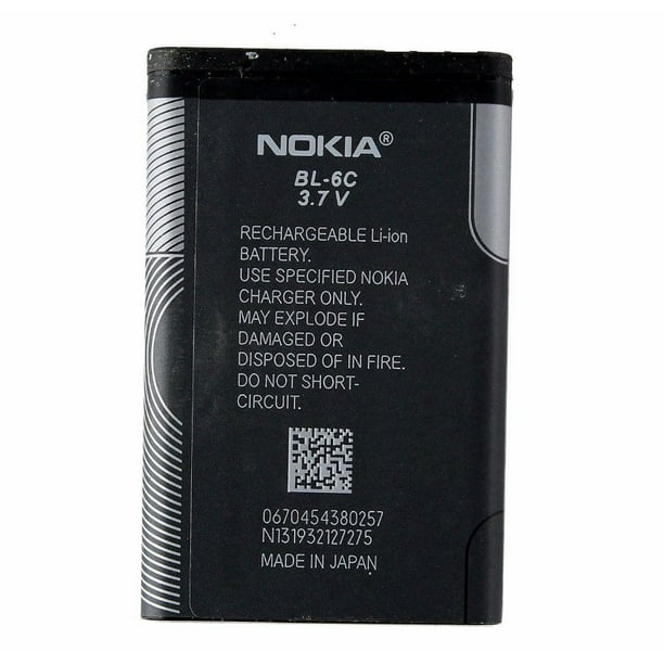 Nokia Battery batería bl-4c 2220 2228 2650 2705 1600 1616 1650 1680 Classic accu